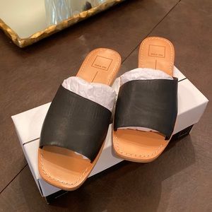 Brand new never worn Dolce Vita black leather sandals